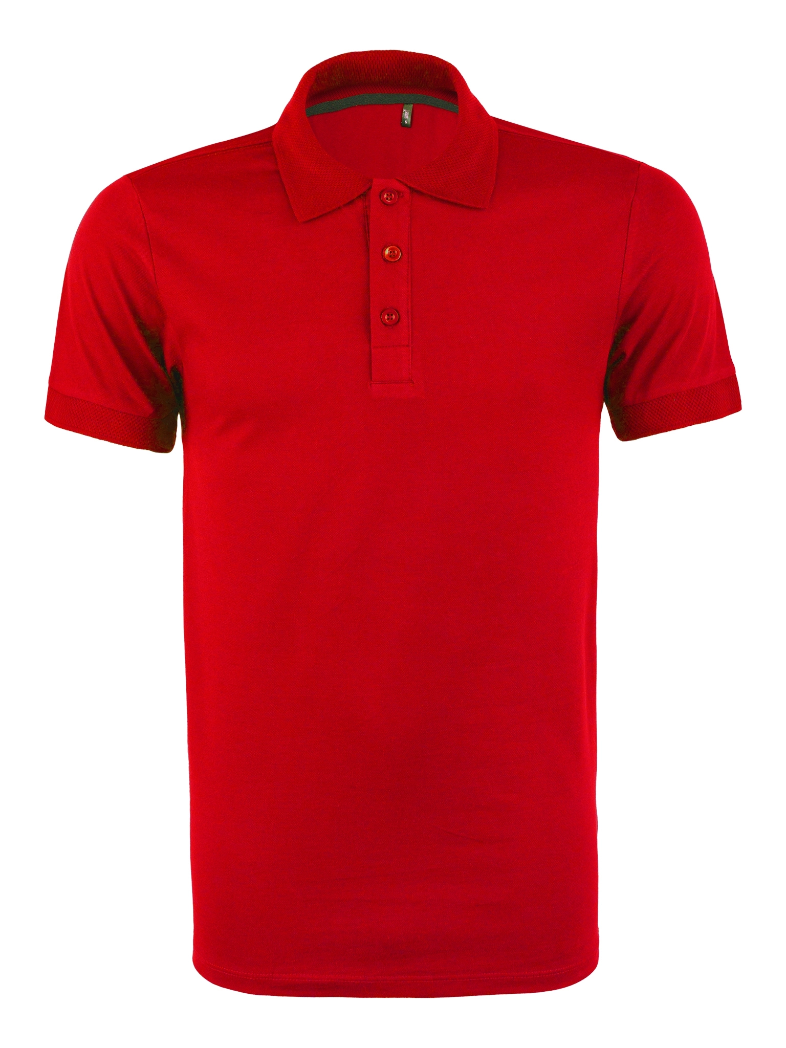 PREMIUM Kalite Kendin Tasarla Kişiye Özel Baskılı Polo Yaka T-shirt Kırmızı