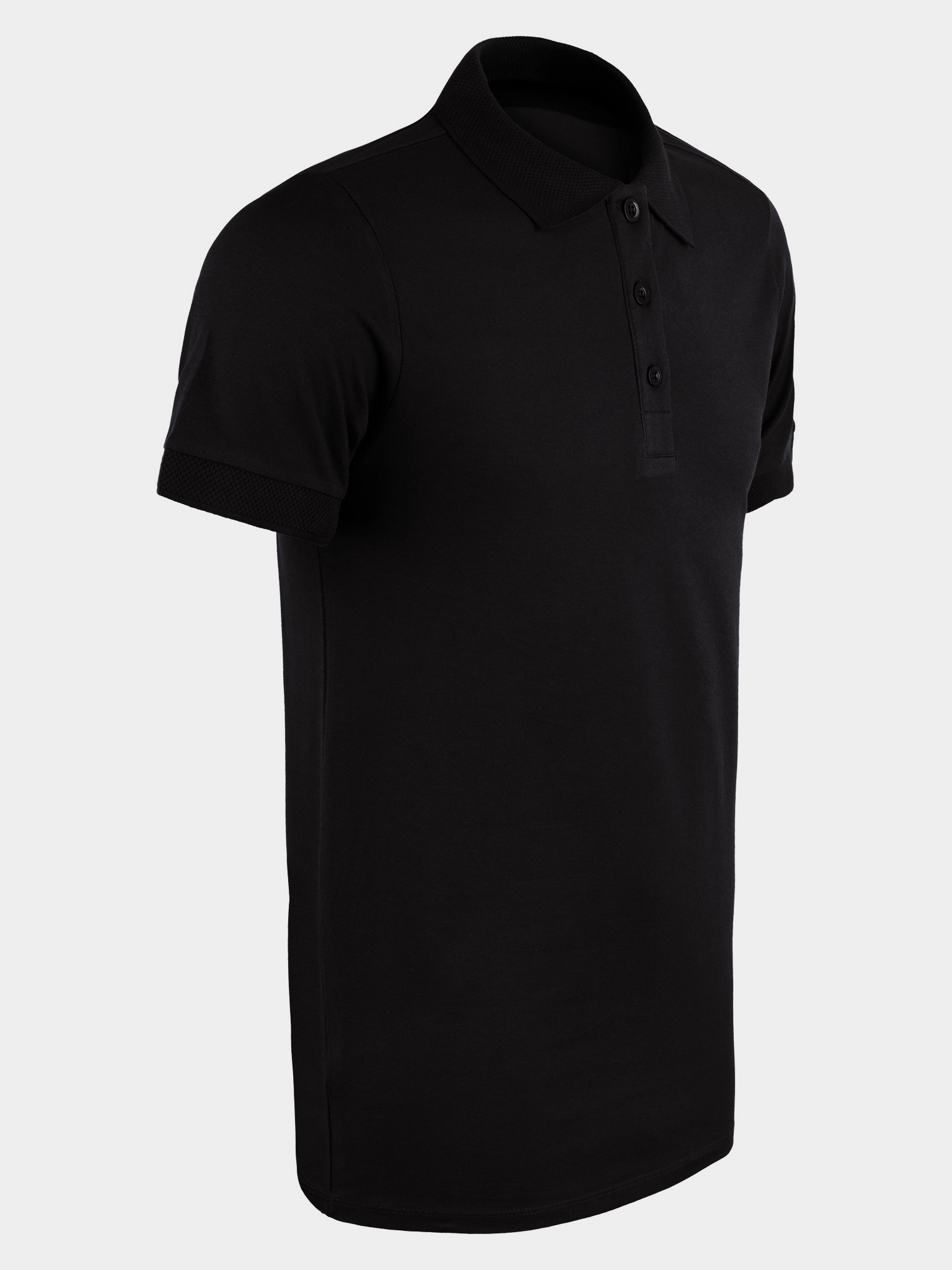 PREMIUM Kalite Kendin Tasarla Kişiye Özel Baskılı Polo Yaka T-shirt Siyah
